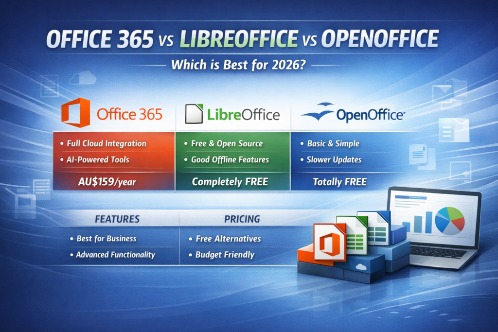 Office 365 vs LibreOffice vs OpenOffice — Which One Should You Use in ...