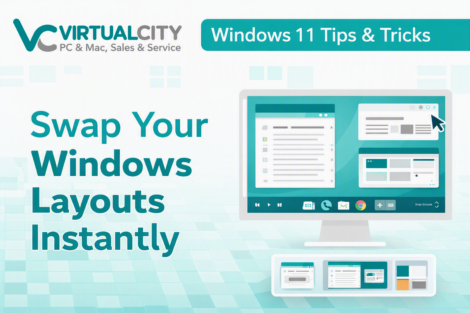 Swap Your Windows Layouts Instantly in Windows 11