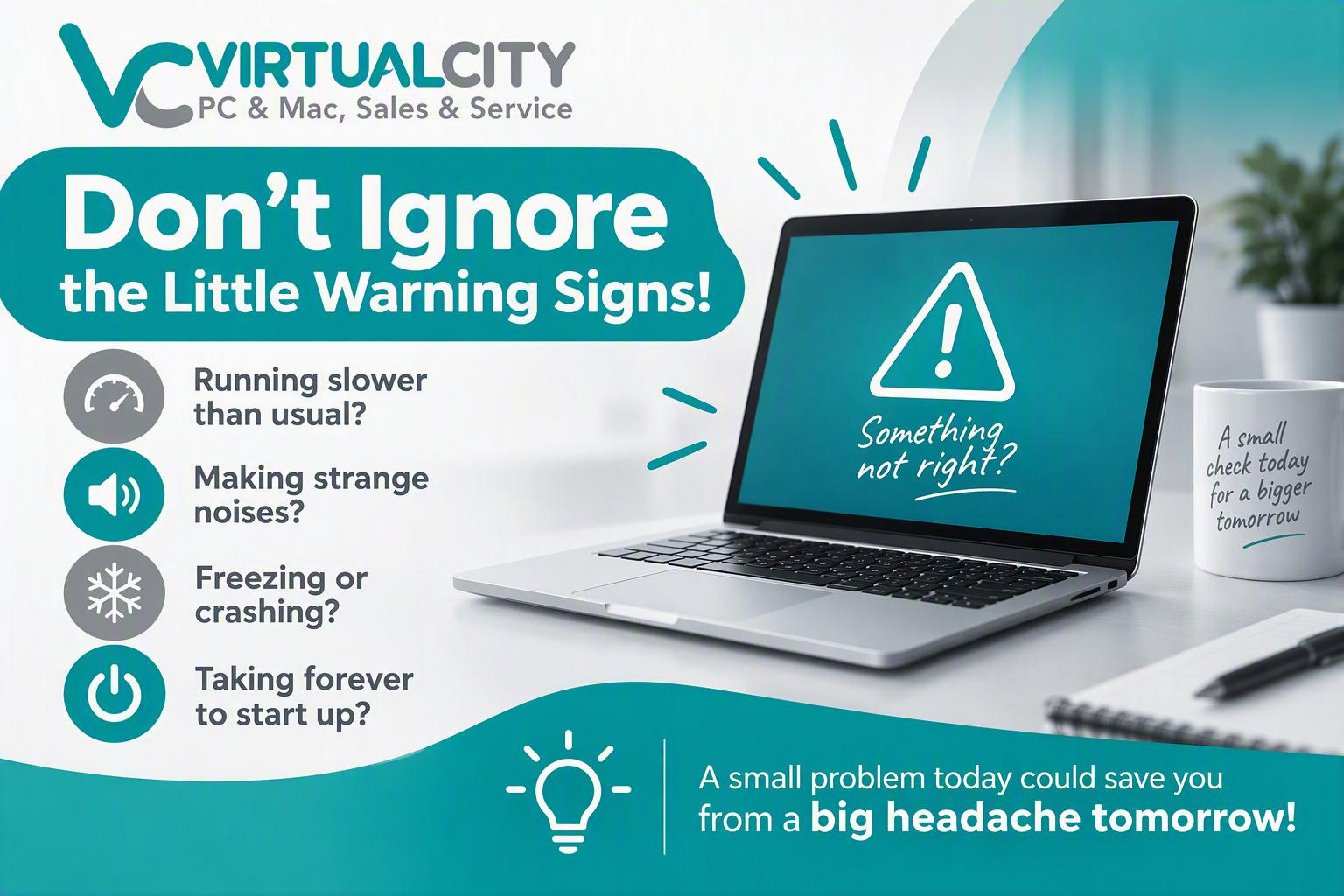 Don’t Ignore the Little Warning Signs!